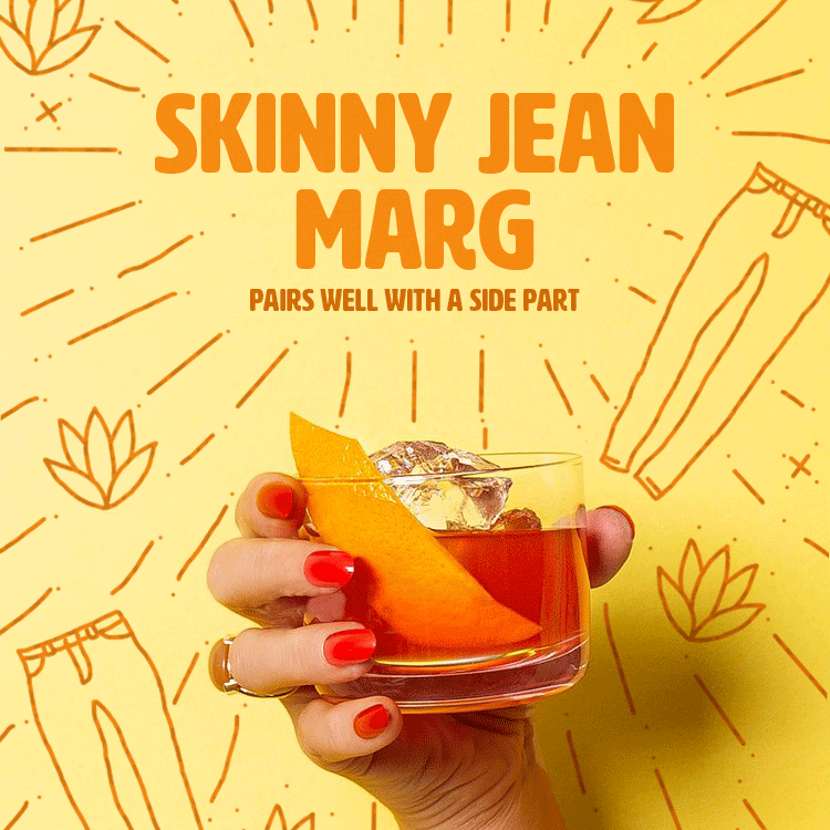 Skinny margarita commercial photography
